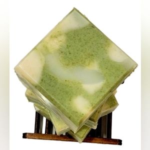 All Natural | French Green Clay Cocoa Butter & Oats Soap Bar | Handmade Soap Bar